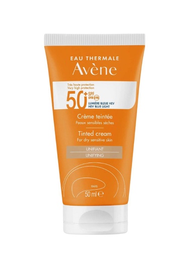 [AV-1927] Protector Solar Fluido SPF 50+ con Color de 50 ml