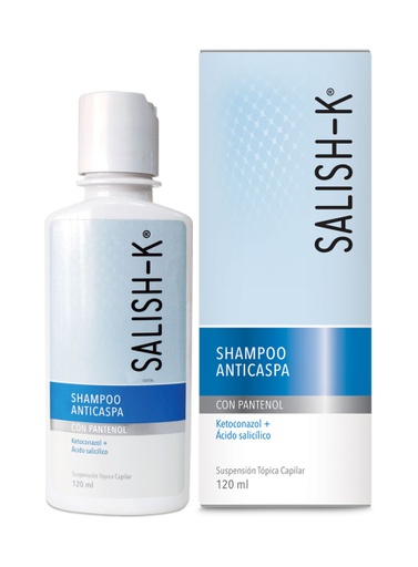 [10100000377] Salish-K Shampoo Anticaspa con Pantenol de 120 ml