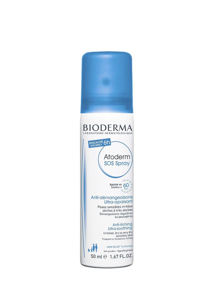 Atoderm SOS Spray Ultra Calmante de 50 ml