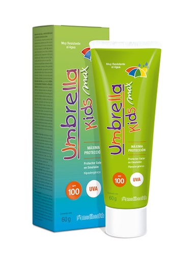 [010-001-9027] Umbrella Kids Max SPF100 Resistente al Agua de 60 gr 
