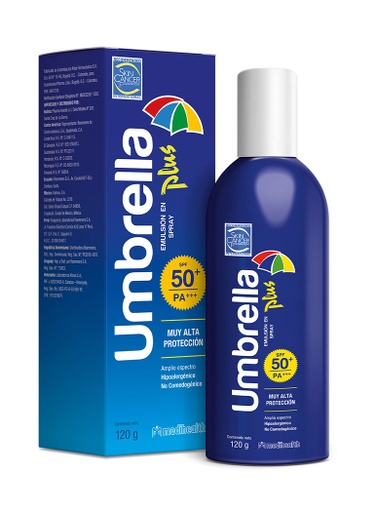 [010-001-1830] Umbrella Plus Emulsión SPF50+ Amplio Espectro de 120 gr