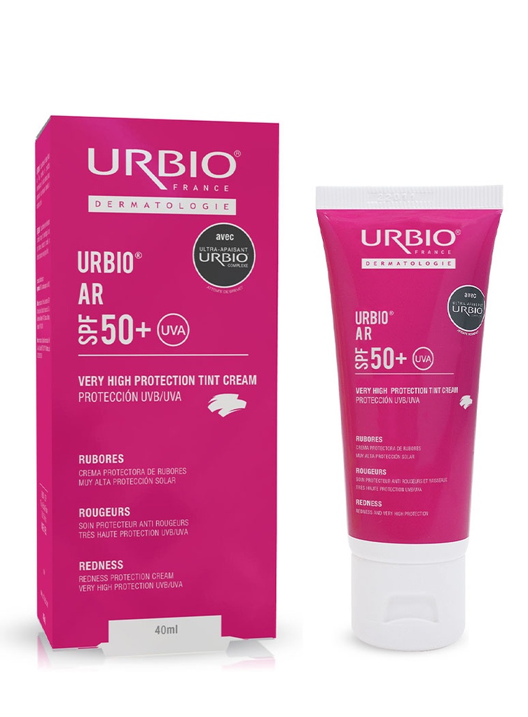 Urbio Ar SPF50+ Crema para Pieles con Rojeces de 40 ml 