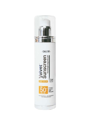 [CON232] Velvet Sunscreen Gel Face Color de 50 ml 