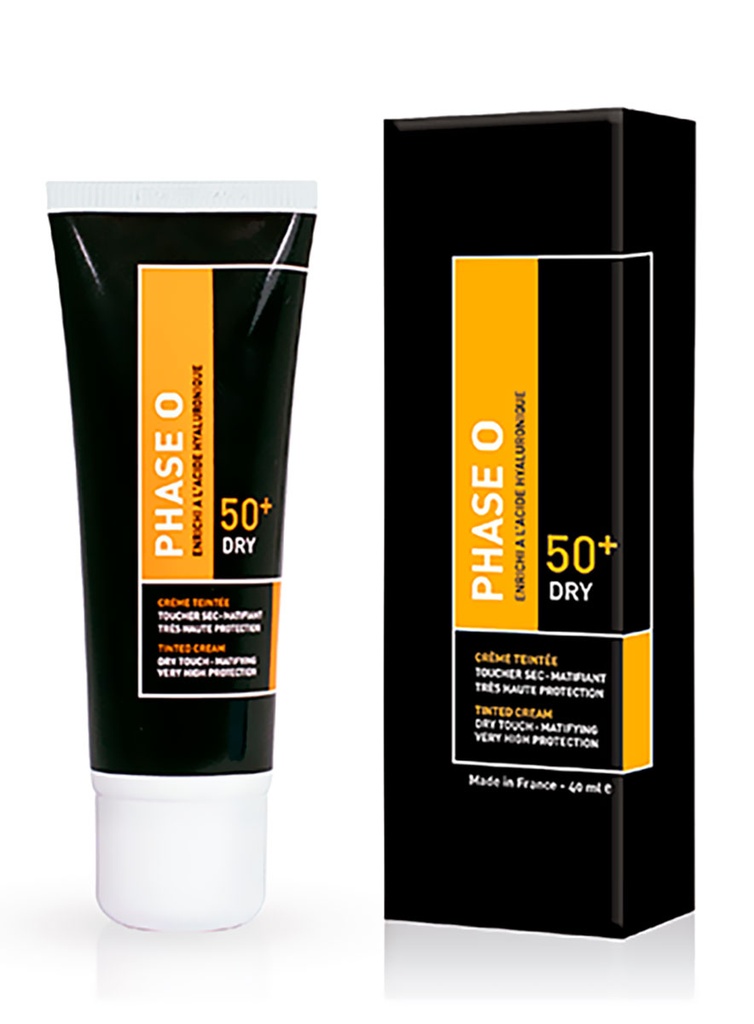 Phasilab Phase O Protector Solar Tinte SPF50+ Toque Seco de 40 ml