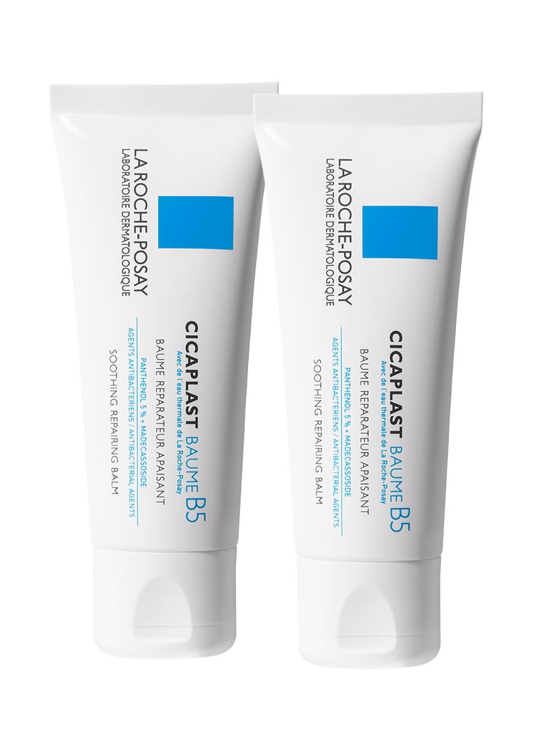 Duo Pack Cicaplast Baume B5 Crema Facial Reparadora de 40 ml
