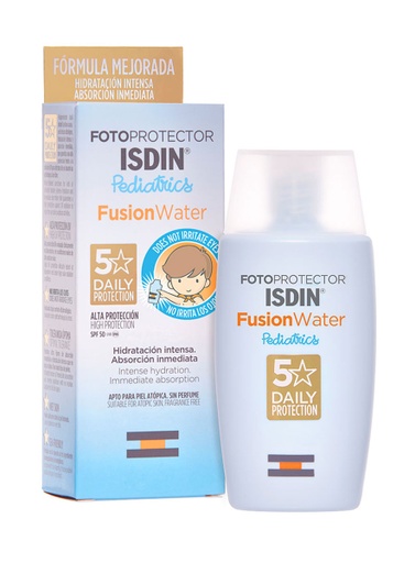 [8429420196377] Fotoprotector Fusion Water Pediatrics SPF 50+ de 50 ml