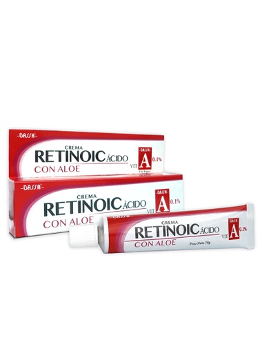 [MED081] Bassa Retinoic Crema con Aloe 0.10% de 30 gr