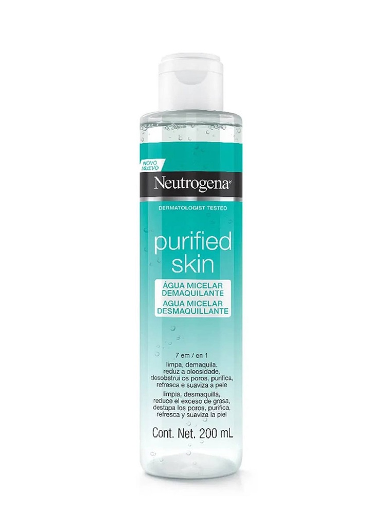 Purified Skin Agua Micelar Desmaquillante de 200 ml | Dermashop