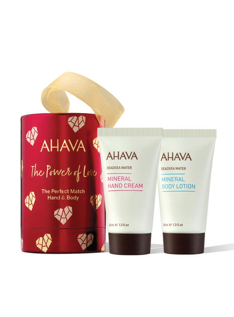 Kit Ahava Perfect Match Manos y Cuerpo de 40 ml