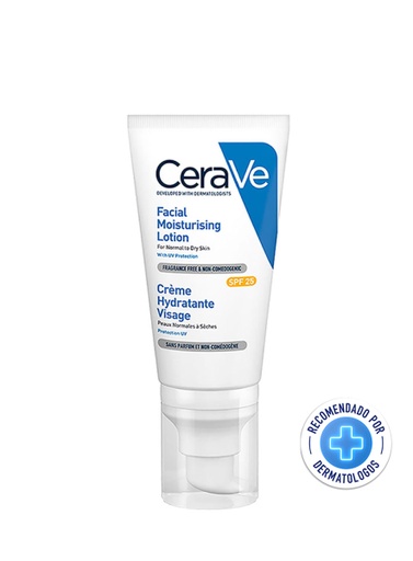 [287097] CeraVe Loción Hidratante Facial SPF25  de 52 ml