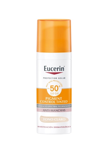 [55251274] Sun Fluido Pigment Control SPF50+ Tono Claro de 50 ml