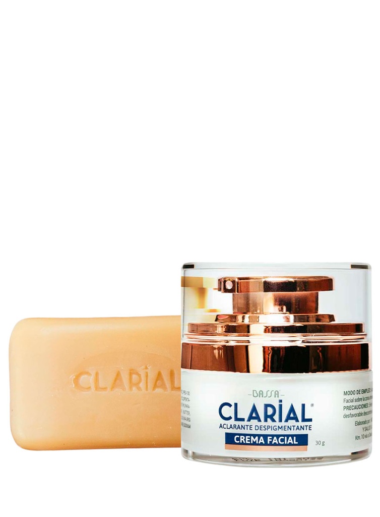 Pack Clarial Crema Facial + GRATIS Jabón Clarial