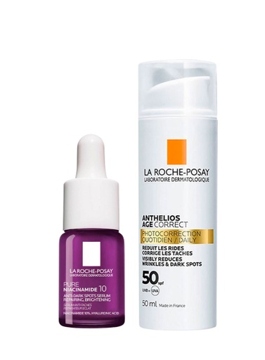 [293329] Pack Anthelios Age Correct + GRATIS Niacinamida Serum de 10 ml