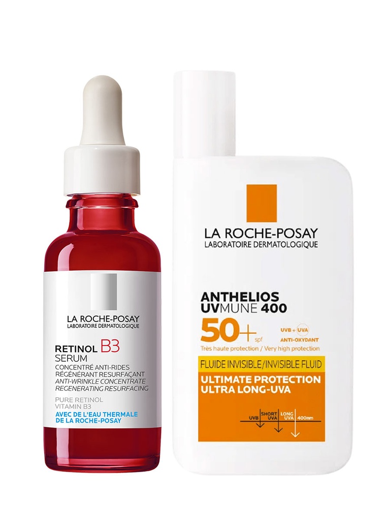 Duo Pack Retinol B3 Serum + Anthelios UVmune 400 SPF50+