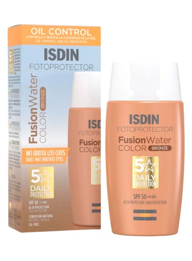 [8429420226272] Fusion Water Color Bronze SPF50+ Oil Free de 50 ml
