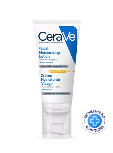 [295605] CeraVe Loción Hidratante Facial SPF30 de 52 ml