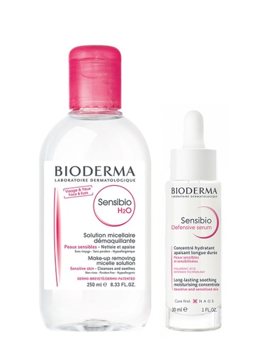 [PACK SENSIBIO] Pack Sensibio Serum + Agua Micelar Sensibio H2O 250 ml + GRATIS Neceser
