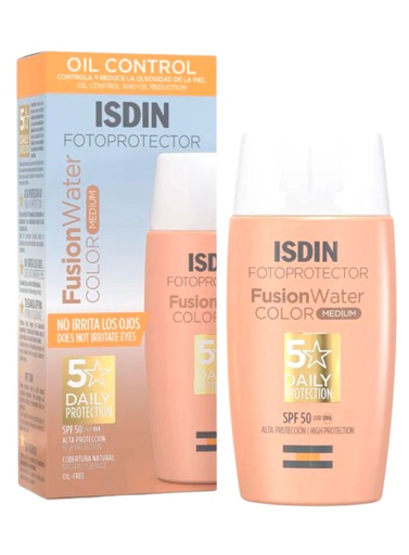 [8429420154186] Fusion Water Color MEDIUM SPF50+ Oil Free de 50 ml