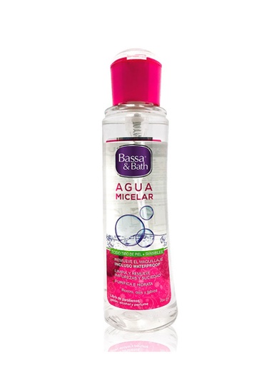 [CON246] Bassa &amp; Bath Agua Micelar Todo Tipo de Piel de 200 ml